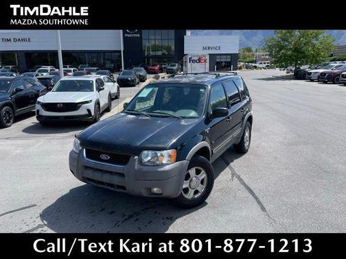 Black 2001 Ford Escape XLT 4WD