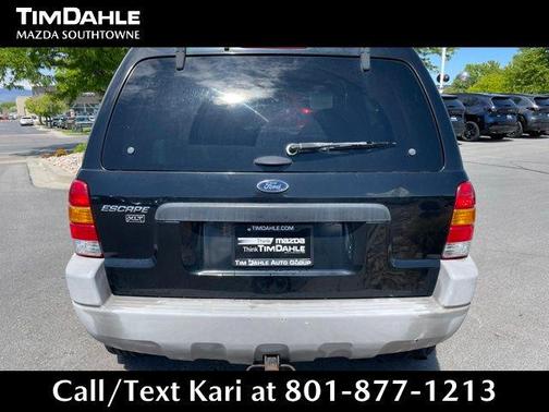 Black 2001 Ford Escape XLT 4WD