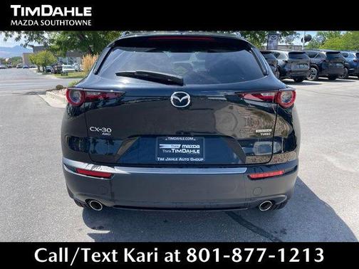 Jet Black Mica 2025 Mazda CX-30 2.5 Turbo Premium Package
