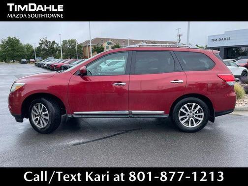 Cayenne Red 2015 Nissan Pathfinder SL