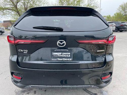 Jet Black Mica 2025 Mazda CX-70 3.3 Turbo Preferred Package