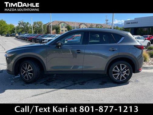Machine Gray Metallic 2018 Mazda CX-5 Grand Touring