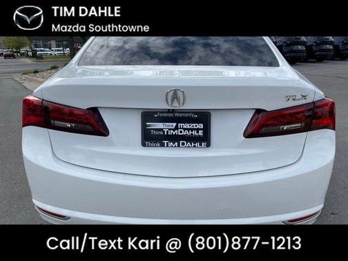 White 2015 Acura TLX V6 Tech