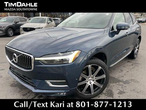 Denim Blue Metallic 2021 Volvo XC60 T6 Inscription