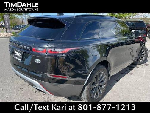 Black 2018 Land Rover Range Rover Velar P380 SE R-Dynamic