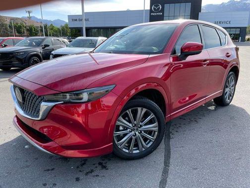 Soul Red Crystal Metallic 2025 Mazda CX-5 2.5 Turbo Signature