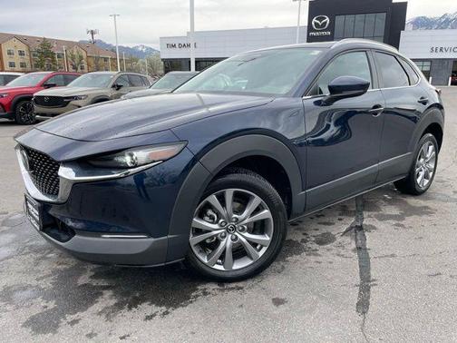 Deep Crystal Blue Mica 2024 Mazda CX-30 2.5 S Preferred Package