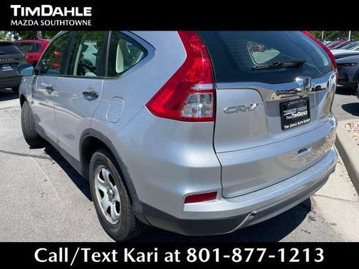 Silver 2016 Honda CR-V LX