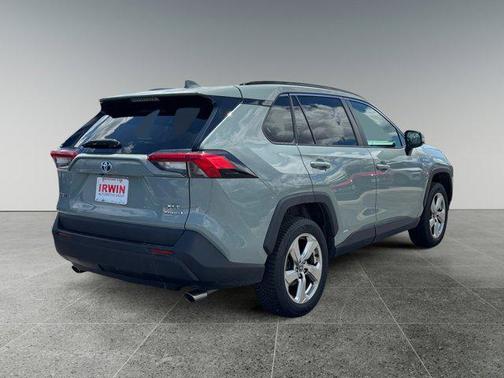 Lunar Rock 2021 Toyota RAV4 Hybrid XLE Premium