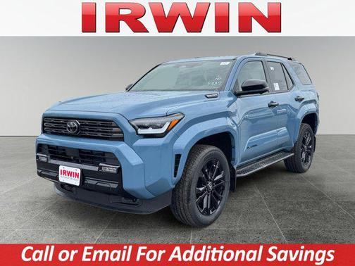 Heritage Blue 2026 Toyota 4Runner Hybrid Platinum
