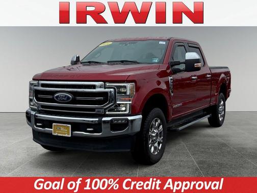 Rapid Red Metallic Tinted Clearcoat 2022 Ford F-250 Lariat