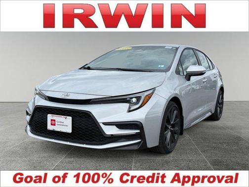 Classic Silver Metallic 2023 Toyota Corolla SE