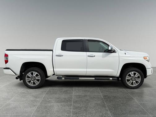 Super White 2015 Toyota Tundra Platinum