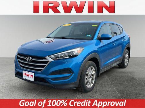 Aqua Blue 2018 Hyundai TUCSON SE