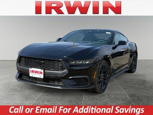 Shadow Black 2026 Ford Mustang EcoBoost