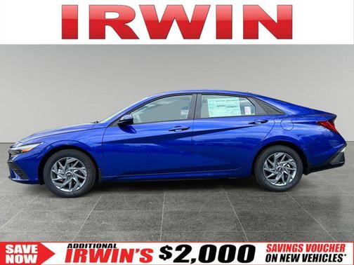 2025 Hyundai ELANTRA HEV Blue