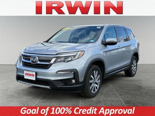 Lunar Silver Metallic 2021 Honda Pilot AWD EX
