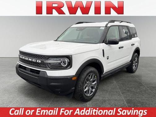 Oxford White 2025 Ford Bronco Sport Big Bend