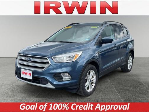 Blue Metallic 2018 Ford Escape SE