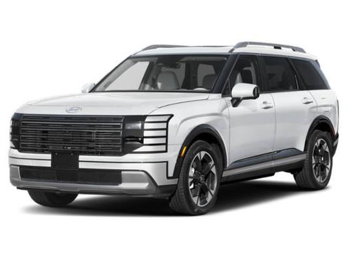 Creamy White Pearl 2027 Hyundai Palisade Hybrid Limited 7P
