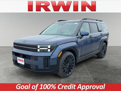 Atlantis Blue 2026 Hyundai SANTA FE Calligraphy