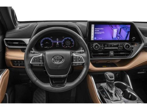 Gray 2025 Toyota Highlander Platinum