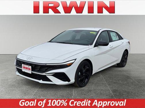 Serenity White 2026 Hyundai ELANTRA Sport