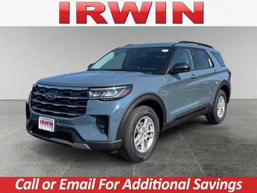 Vapor Blue Metallic 2026 Ford Explorer Active