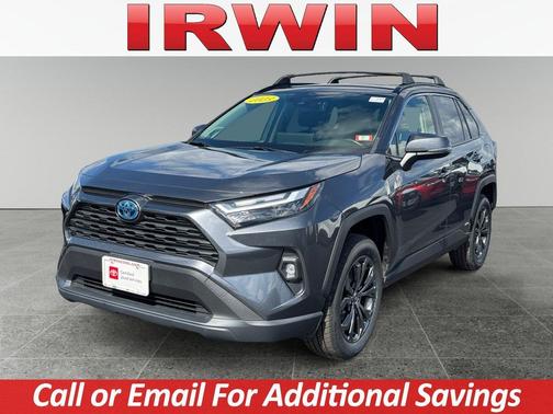 Magnetic Gray Metallic 2023 Toyota RAV4 Hybrid XLE Premium