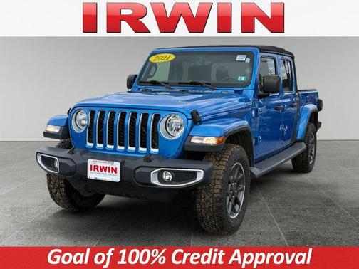 Hydro Blue Pearlcoat 2021 Jeep Gladiator Overland
