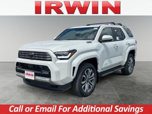 White 2026 Toyota 4Runner Limited
