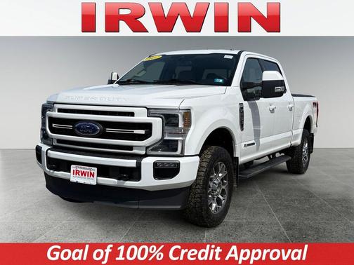 White Metallic 2022 Ford F-250 Lariat