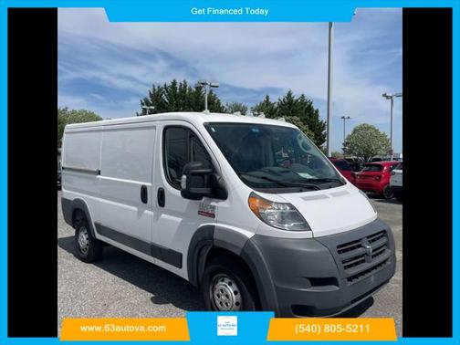 2017 RAM ProMaster 1500 Low Roof