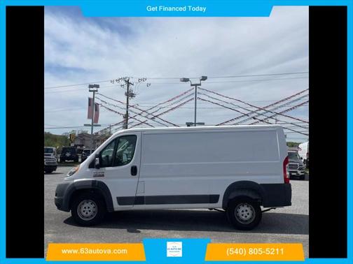 2017 RAM ProMaster 1500 Low Roof