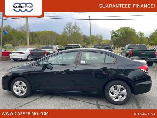 Black 2015 Honda Civic LX