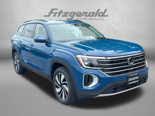 Mountain Lake Blue Metallic 2026 Volkswagen Atlas 2.0T SE w/Technology 4MOTION
