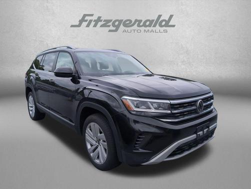 Deep Black Pearl 2021 Volkswagen Atlas 3.6L SEL