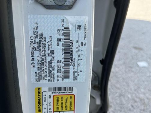 2017 Ford Fusion Hybrid SE