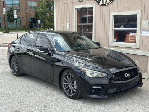 Black 2017 INFINITI Q50 3.0t Sport
