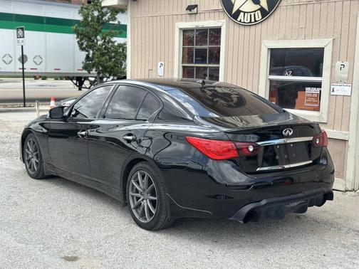 Black 2017 INFINITI Q50 3.0t Sport