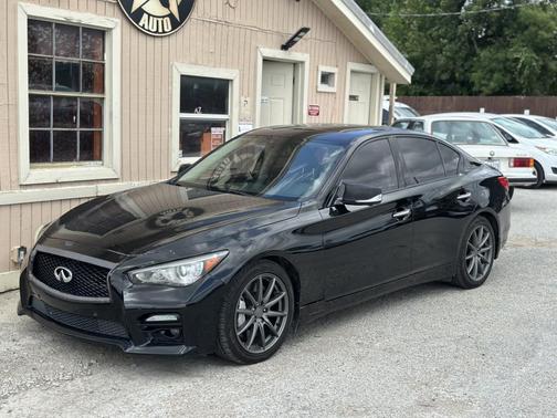 Black 2017 INFINITI Q50 3.0t Sport