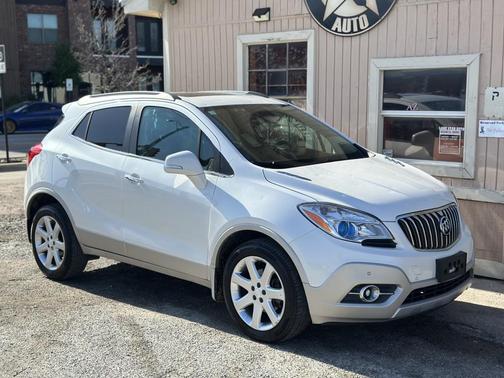 White Pearl Tricoat 2015 Buick Encore Premium