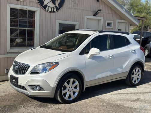 White Pearl Tricoat 2015 Buick Encore Premium