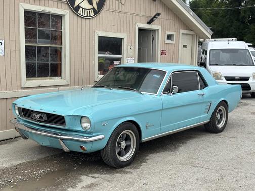Blue 1966 Ford Mustang Base