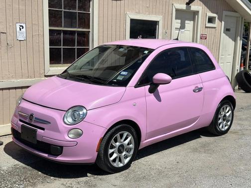 Laser Blu (Bright Metallic Blue) 2017 FIAT 500 Pop