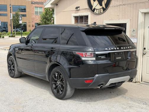 Black 2016 Land Rover Range Rover Sport Supercharged HSE