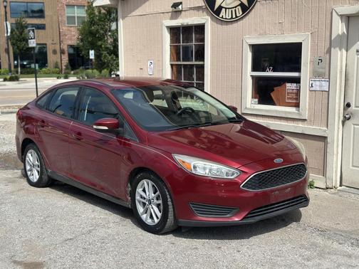 Red 2017 Ford Focus SE