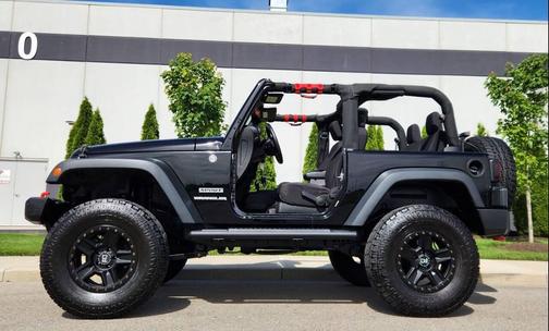Black 2013 Jeep Wrangler Sport
