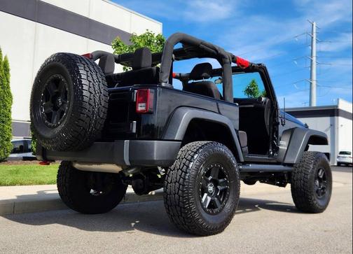 Black 2013 Jeep Wrangler Sport