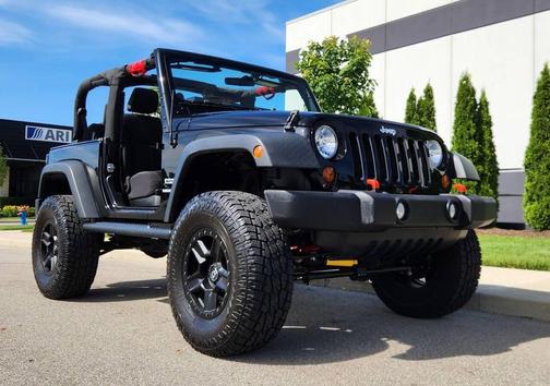 Black 2013 Jeep Wrangler Sport